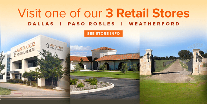 Visit one of our three retail stores in Paso Robles, CA, Weatherford, TX or Dallas, TX