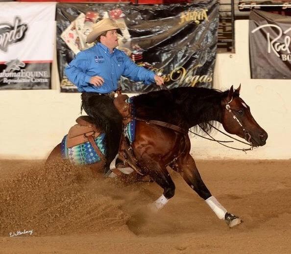 Casey Deary riding Magnum Starlights 