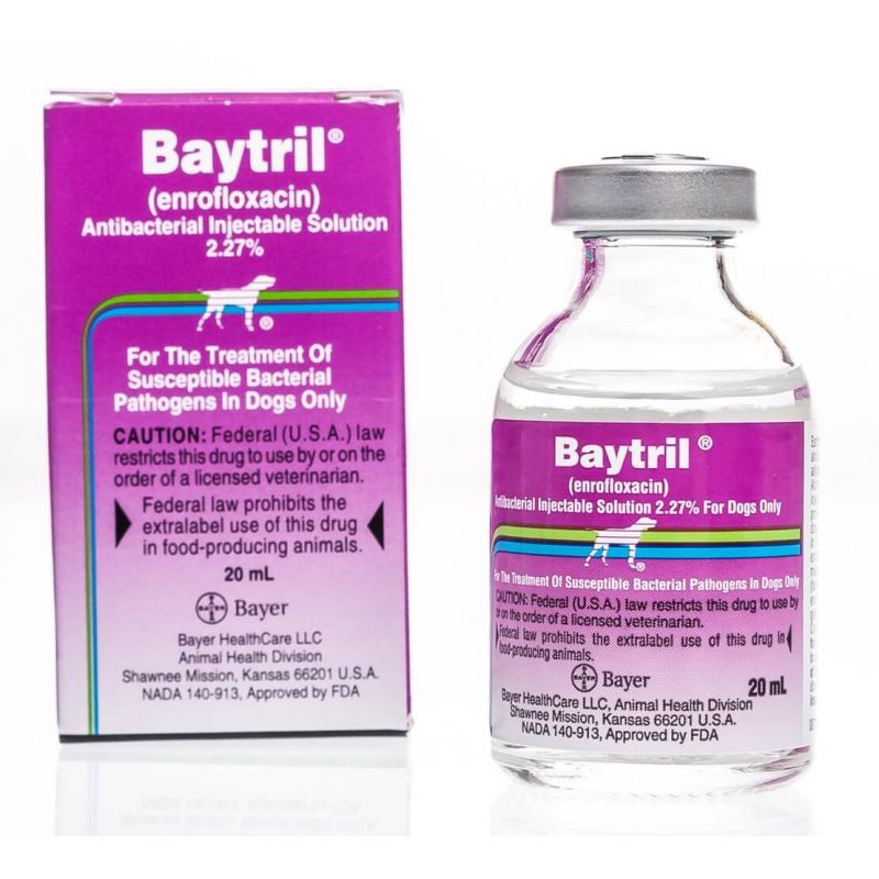 Baytril® Injectible Solution 2.27 Santa Cruz Animal Health