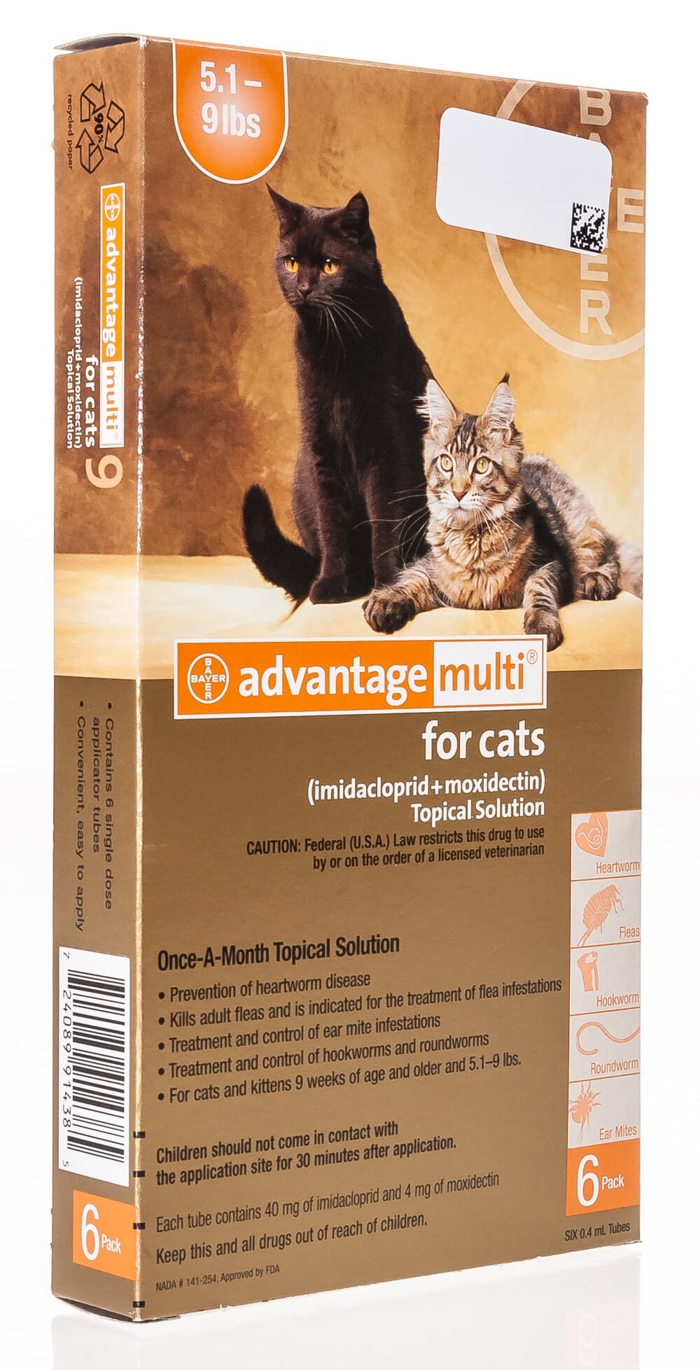 Advantage Multi® for Cats Santa Cruz Animal Health