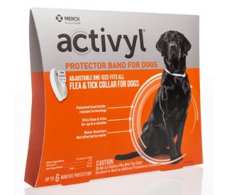 Activyl Protector Band Flea Tick Collar for Dogs Santa Cruz