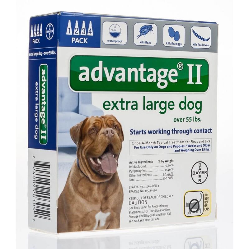 Advantage 2 deals large dog