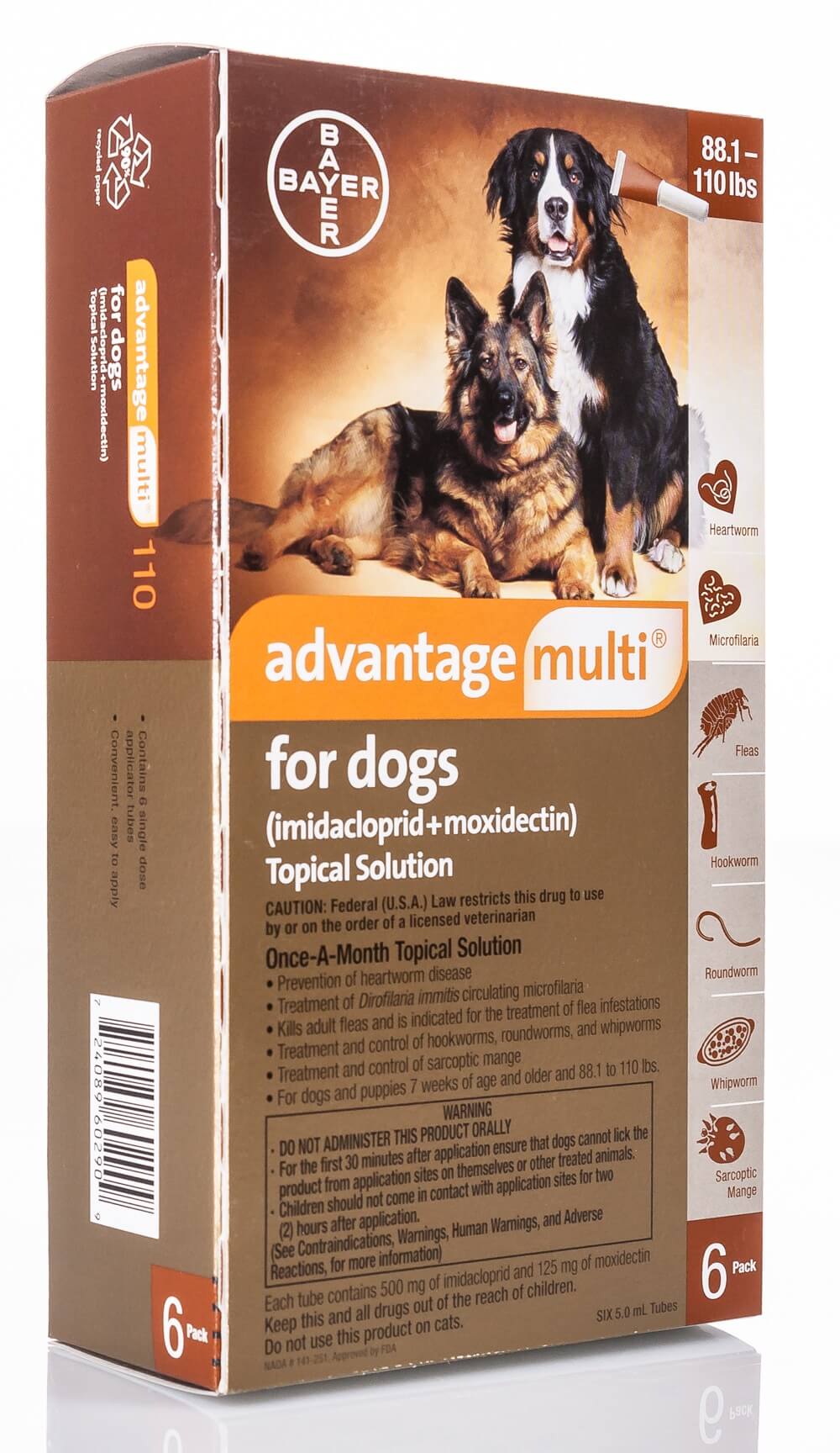 Frontline advantage deals multi for dogs