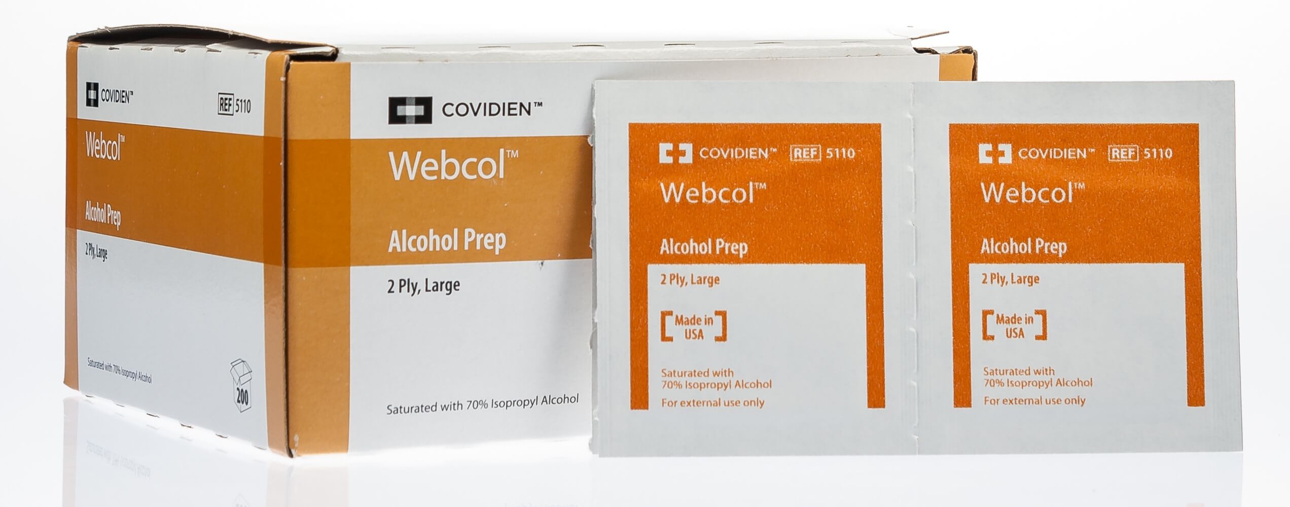 Alcohol Prep Pads, 70%, Large | Santa Cruz Animal Health