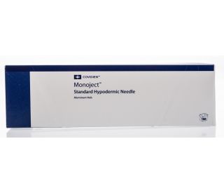 Monoject Aluminum Hub 16G x 5-8" Needle, 100-bx packaging 345427 