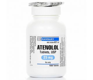 Atenolol for Dogs & Cats, 25 mg, 100 ct packaging 413260