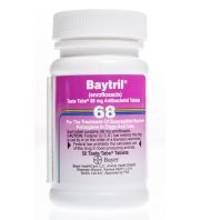Baytril Taste Tab 68 mg, 50 ct: sc-363025Rx...