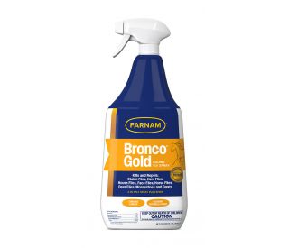 Bronco Gold Horse Fly Spray, 32 oz packaging 315965 
