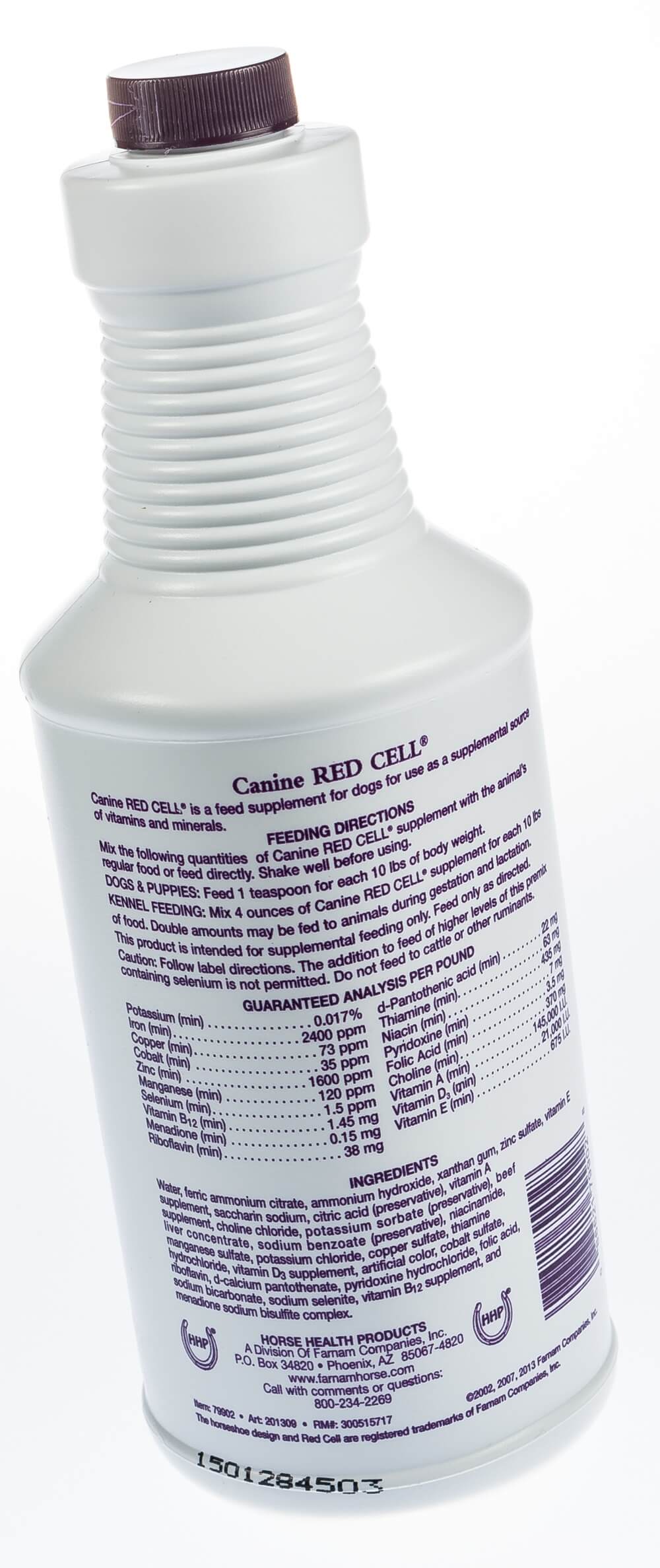 Canine red cell supplement hotsell