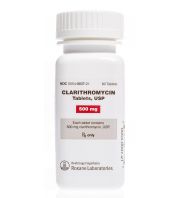 Clarithromycin Tablets 500 mg, 60 ct: sc-395970Rx...