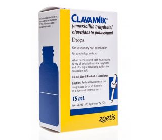 Clavamox Drops, 15 ml