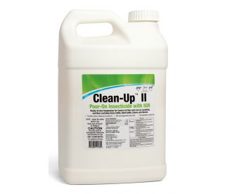 Clean-Up II Pour-On Insecticide with IGR, 2.5 gal packaging 414307 