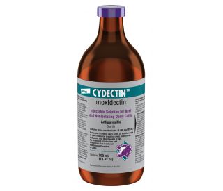 Cydectin Injectable Solution, 500 ml packaging 414298