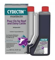 Cydectin Pour-On, 500 ml product and packaging 414293