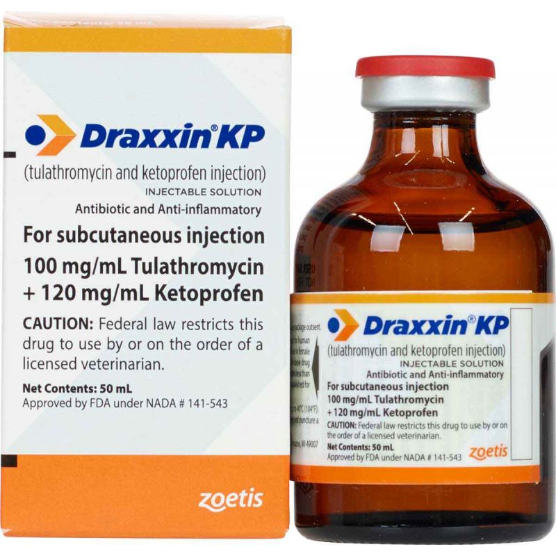 激安挑戦！！ KP Draxxin® Injectable Health Animal Cruz Santa | Solution トリートメント