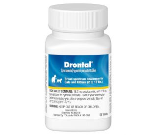 Drontal for cats, 50 tabs product contents 315244 