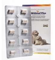 Drontal Plus Taste Tabs for Dogs Santa Cruz Animal Health