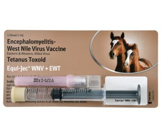Equi-Jec WNV + EWT, 1 dose product and packaging 399472