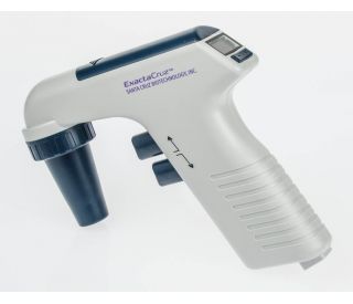 Side view of ExactaCruz&trade; Electronic Pipet Controller: sc-200217 with ergonomic design. 