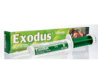 Exodus wormer paste, 23.6 g packaging 317117 