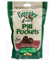 Greenies Pill Pockets, Hickory Smoke, for Capsules, 30 ct, 7.9...