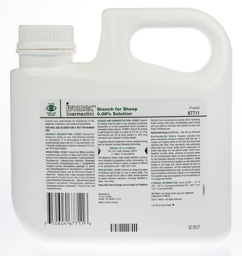 Ivomec® Sheep Drench Santa Cruz Animal Health