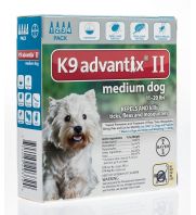 K9 Advantix II, Medium, Teal, 11-20 lb, 4 ct: sc-361964...