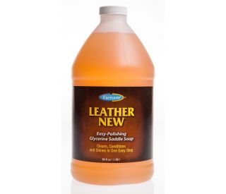 Leather New Self-Polishing Glycerine Saddle Soap, 64oz packaging 349412 