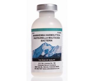 Mannheimia Haemolytica Pasteurella Multocida Bacterin, 10 ds packaging 332994 