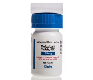 Meloxicam Tablets, 7.5mg, 100 ct packaging 387931 