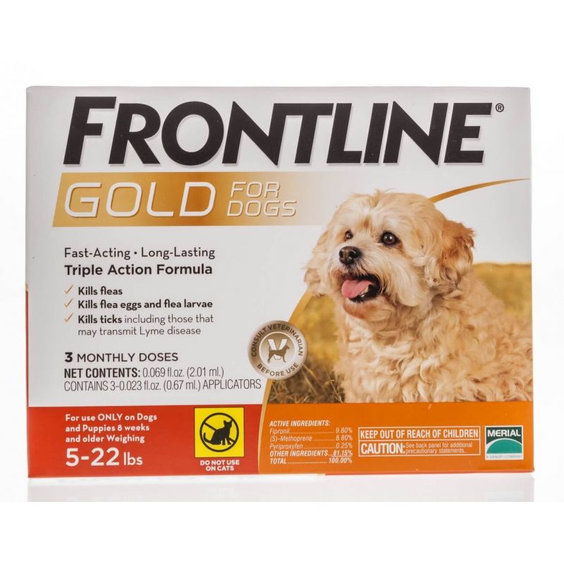 cuanto tiempo despues de frontline gold puedo bañar a mi perro