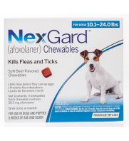 NexGard for Dogs, 10.1-24 lb, 3 ct: sc-395586Rx...