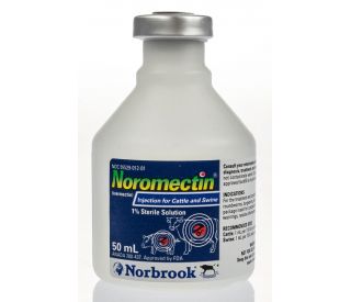 Noromectin Injection for Cattle and Swine, 50 ml