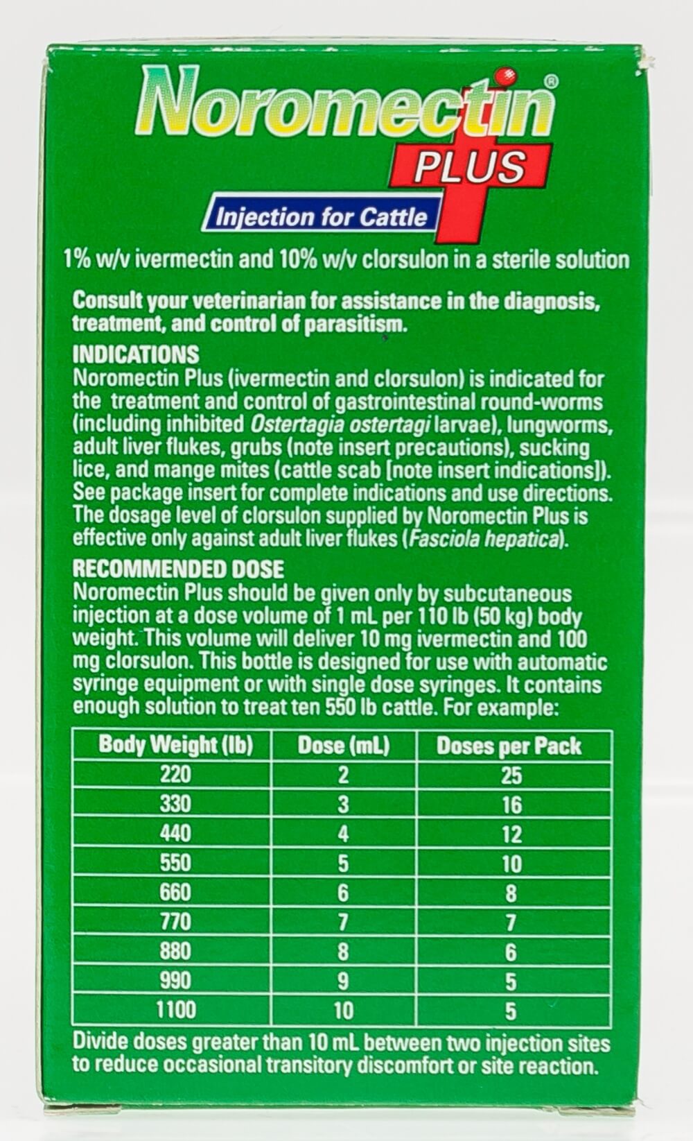 Noromectin® Plus Injection for Cattle | Santa Cruz Animal Health
