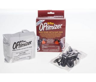 Optimizer Insecticide Cattle Ear Tag, 20-pk product contents 329103 