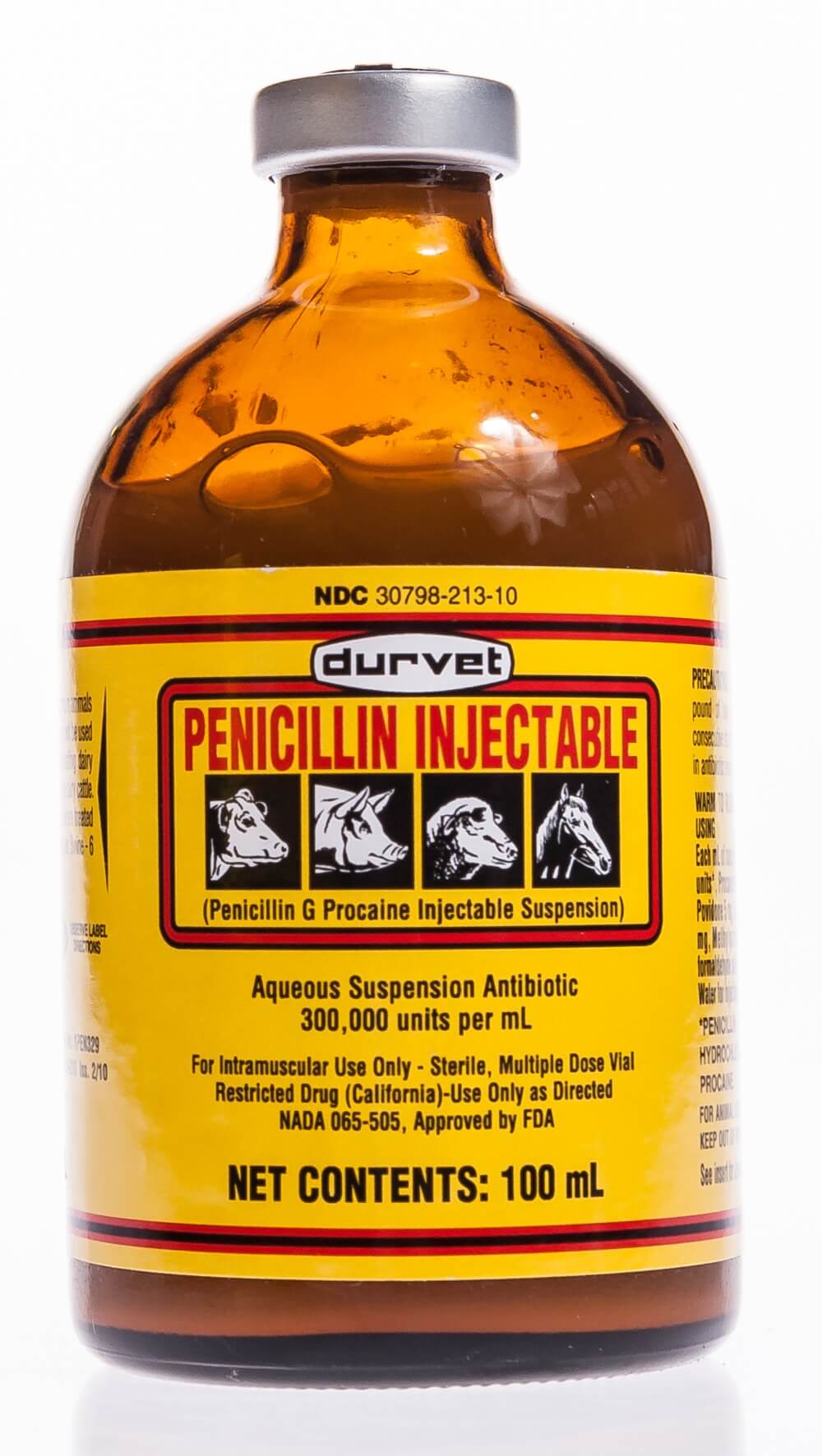 Penicillin Inj Pen-G Procaine | Santa Cruz Animal Health