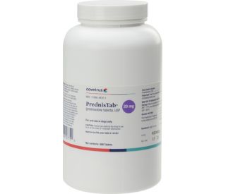 PrednisTab (prednisolone) 20 mg, 500 count packaging 403584