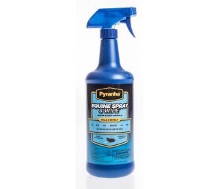 Pyranha Horse Spray & Wipe, Water-based, 32 oz packaging 362624 