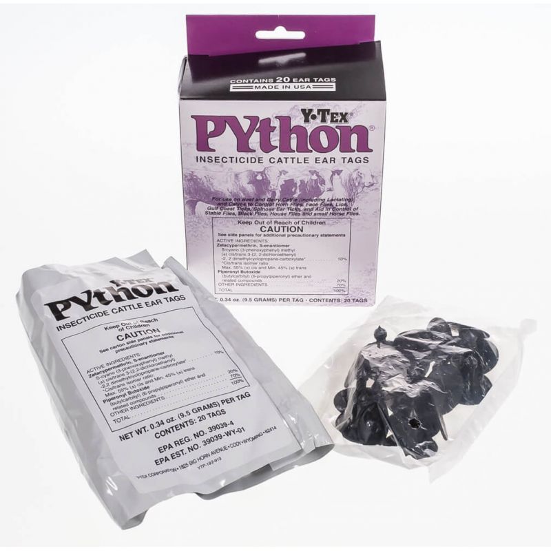 Python™ Insecticide Cattle Ear Tag
