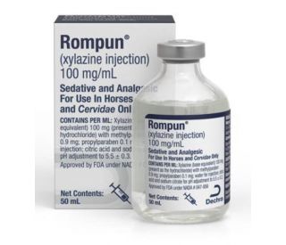 Rompun 100 mg-ml, 50 ml packaging 401847