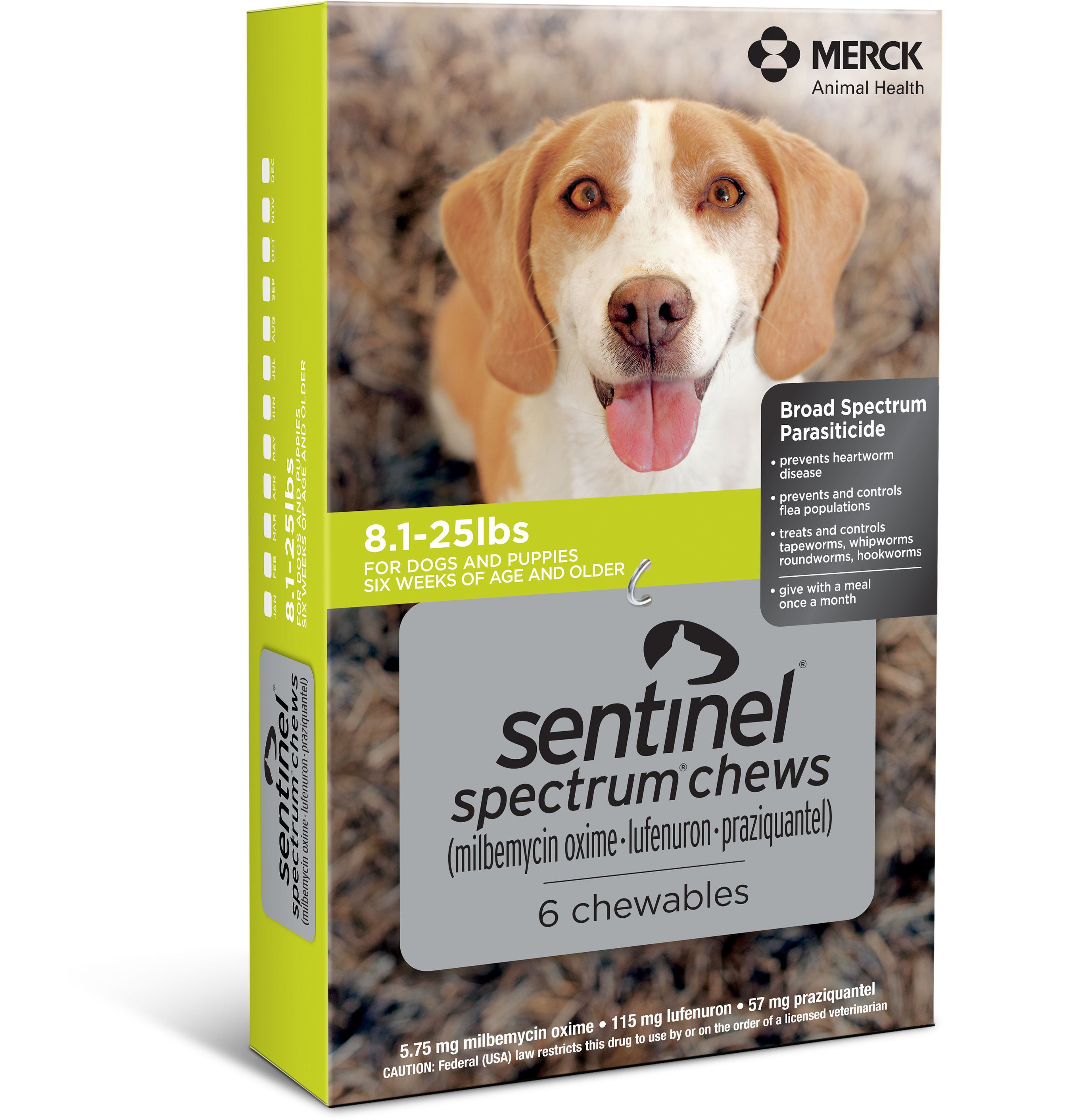 Sentinel spectrum clearance without vet prescription