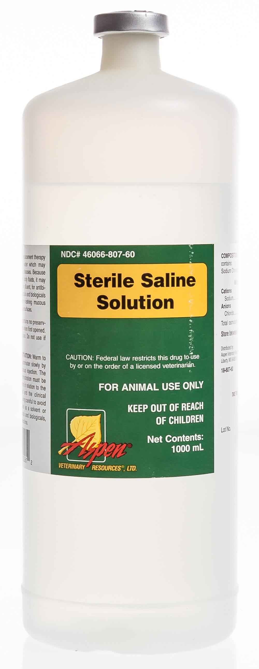 Sterile Saline Solution | Santa Cruz Animal Health