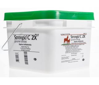 Strongid C 2X, 10 lb (80-day supply) product contents 329183 