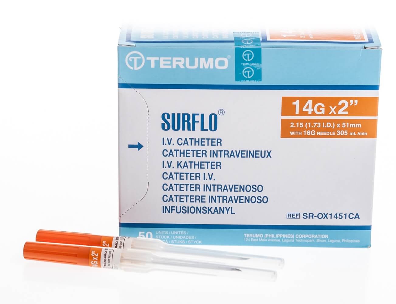 SURFLO® Teflon I.V. Catheter | Santa Cruz Animal Health