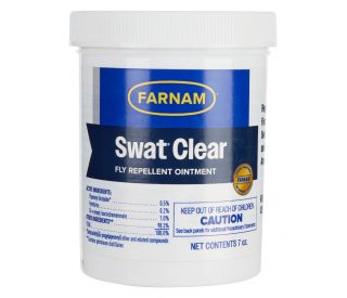 SWAT Fly Repellent Ointment, Clear, 7 oz packaging 317545 