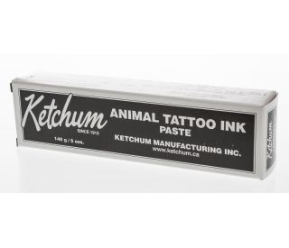 Ketchum Animal Tattoo Ink - Black Paste 5oz.