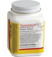 Terramycin<sup>®</sup> Scours Tablets, 250 mg, 24 ct