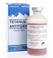 Tetanus Antitoxin, Equine Origin, 15,000 units