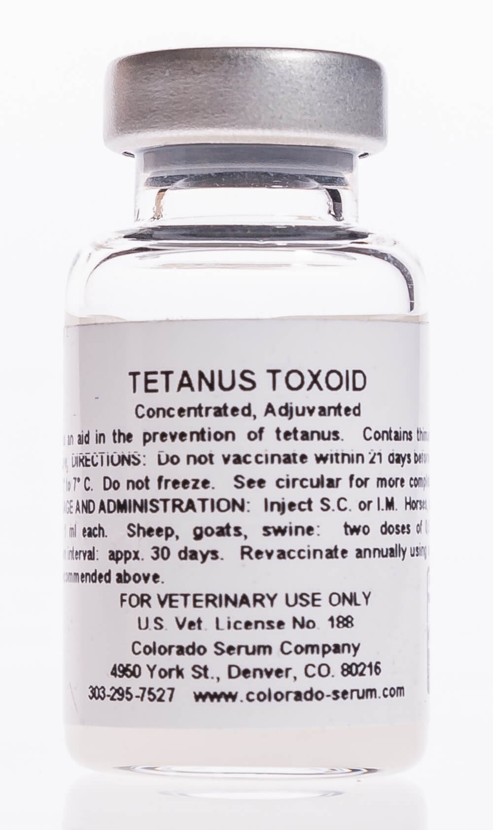 Shop Pharmacy For Sheep Rx Critical Care   Tetanus Toxoid Concentrate  33 28 Z 332827 