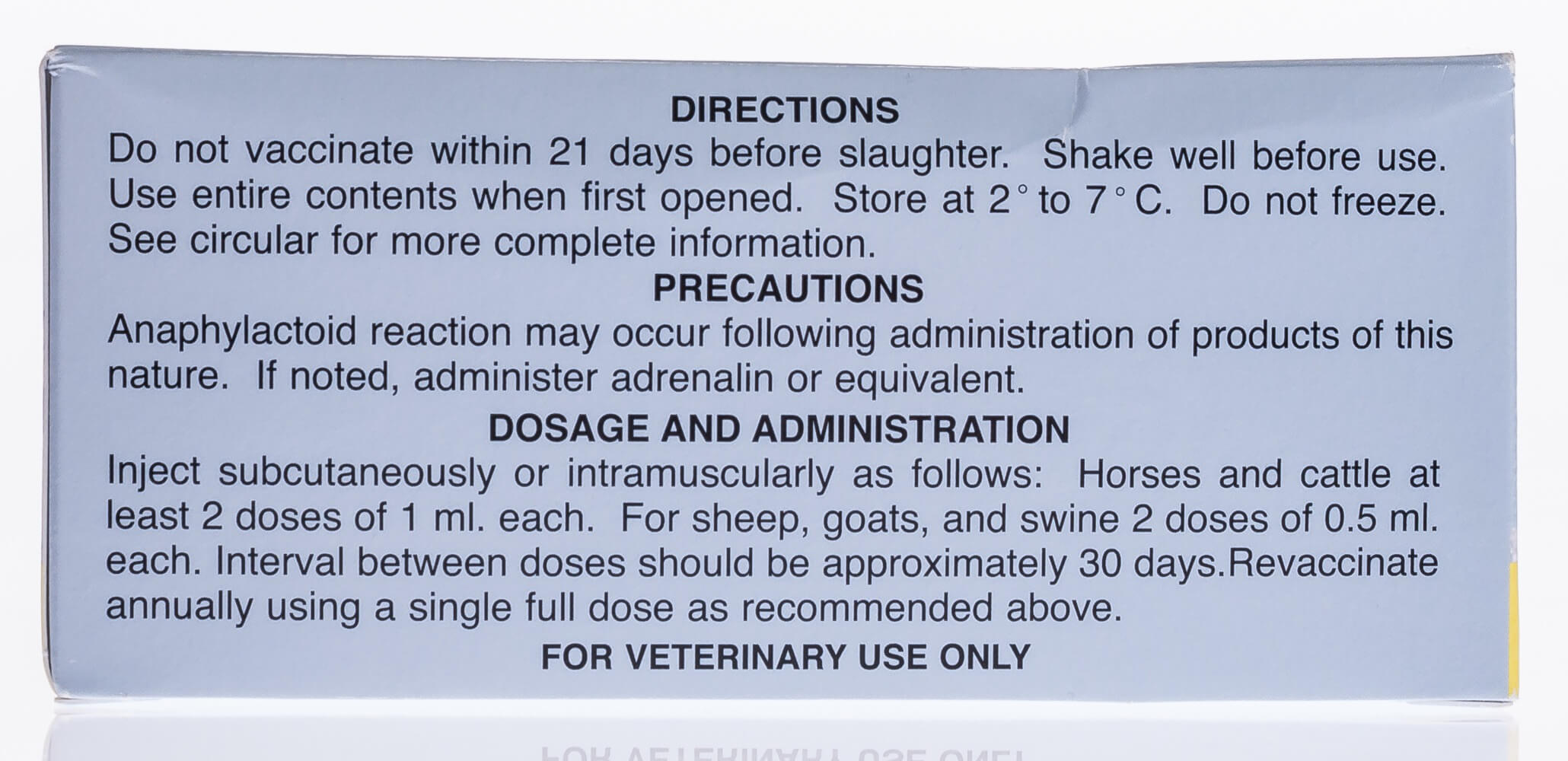 Tetanus Toxoid Concentrate | Santa Cruz Animal Health